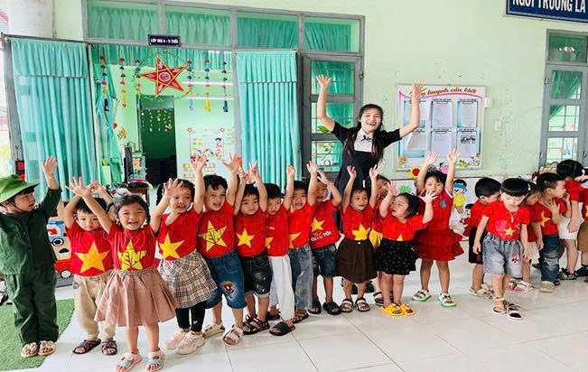 TRƯỜNG MẦM NON HÒA MỸ ĐÔNG HẠNH PHÚC  LẤY TRẺ LÀM TRUNG TÂM – NƠI ƯƠM MẦM YÊU THƯƠNG!