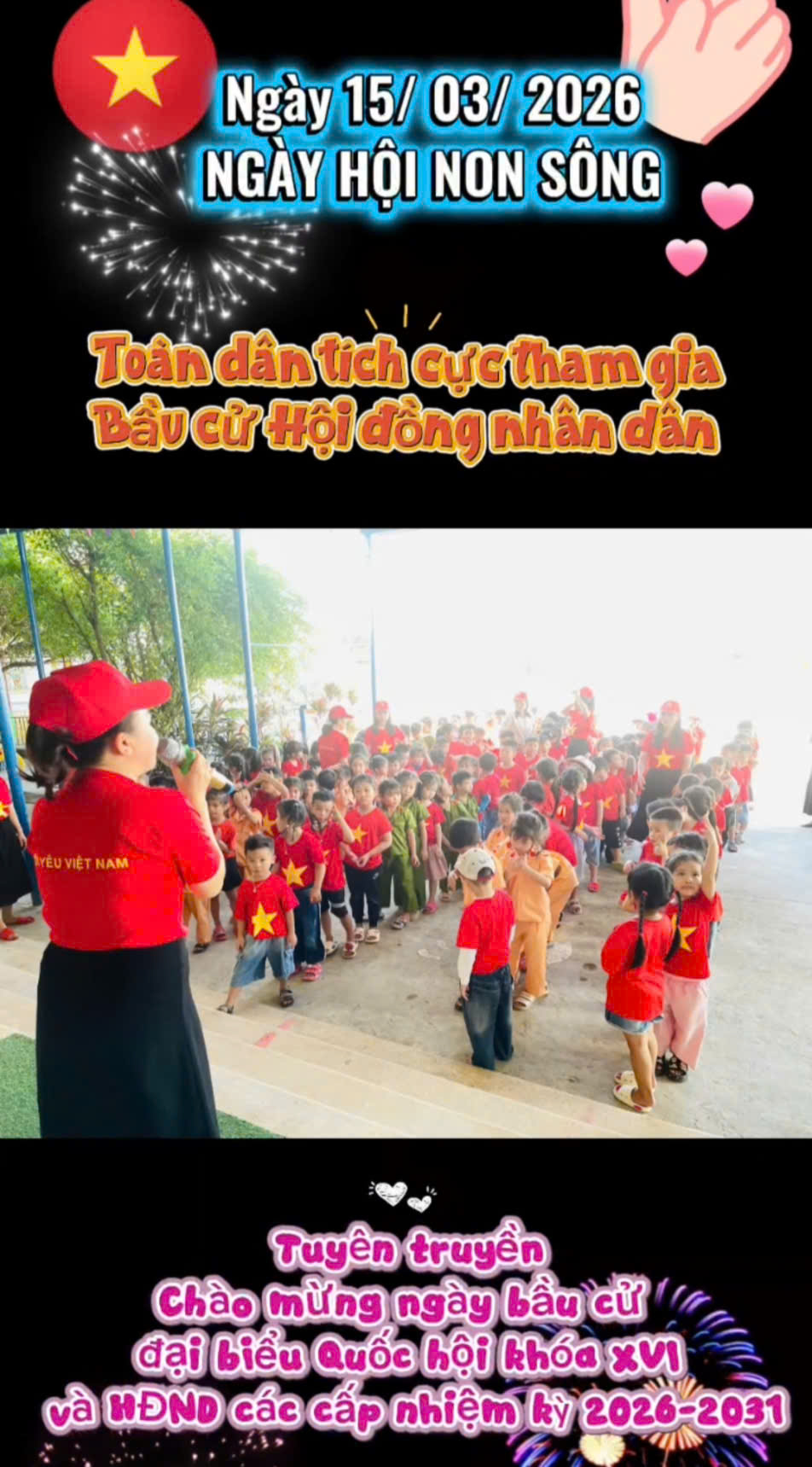 BÀI TUYÊN TRUYỀN VỀ NGÀY BẦU CỬ ĐẠI BIỂU QUỐC HỘI KHÓA XVI VÀ ĐẠI BIỂU HĐND CÁC CẤP NHIỆM KỲ : 2026 – 2031